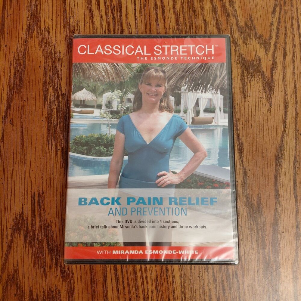 Classical Stretch the Esmonde Technique Back Pain Relief and Prevention DVD New